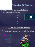 Principles of Training