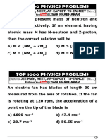 Physics Questions-2 (51-100 Questions)