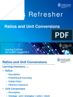 MR - 5 Ratios and Unit Conversions