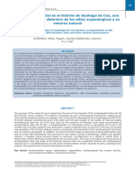 Impacto Ambiental en El Distrito de Santiago de Cao, Una Implicancia en El Deterioro de Los Sitios Arqueologicos y Su Entorno Natural