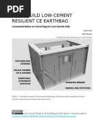 Build Low Cement Resilient CE Earthbag