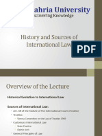 BUIC Lec 2 International Law Lecture 2 - Sources of International Law 28102022 091436pm 28022023 124424am 06102023 125443am
