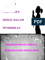 Peranan Agen-Agen Sosial Dalam Pendidikan