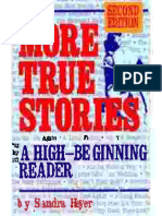More True Stories A High-Beginning Reader, Second Edition by Sandra Heyer