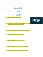 Feasibility Study