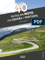 40 Rutas en Moto Poer España y Portugal
