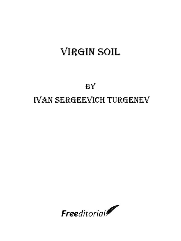 Virgin Soil by Ivan Sergeevich Turgenev PDF