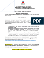 Edital 36 - 2023 Distribuição de Aulas 23 08 Retificado