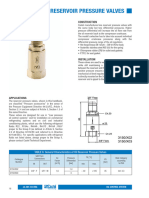 Oil Reservoir Pressure Valves