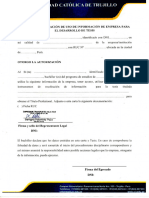 Carta de Autorizacion Imprimir