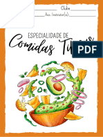 Comidas Tipicas Template Especialidade