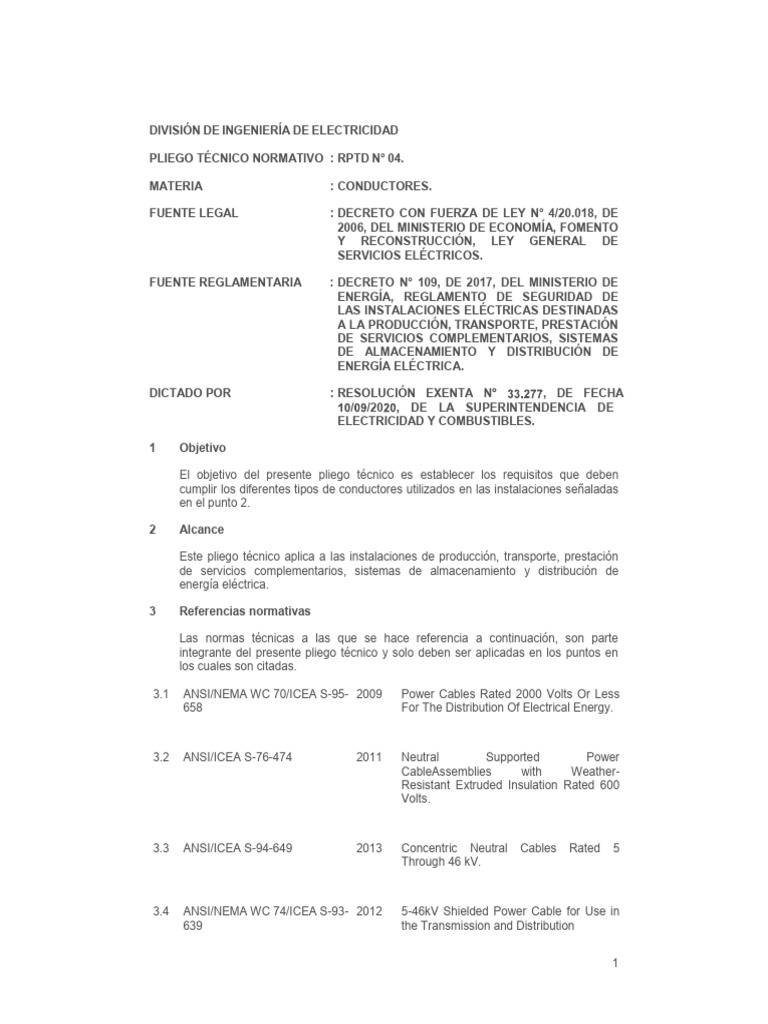 RPTD 4 | PDF | Conductor electrico | Aislador (Electricidad)