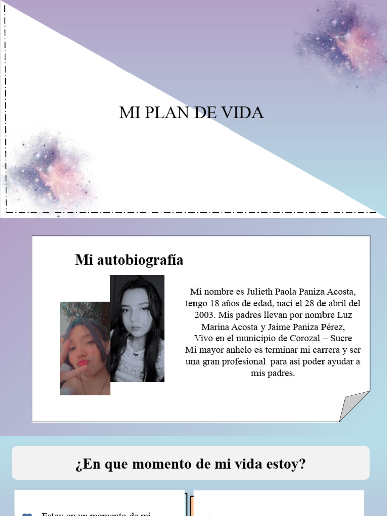 Mi Plan de Vida y Metas Personales | PDF | Crecimiento personal y ...