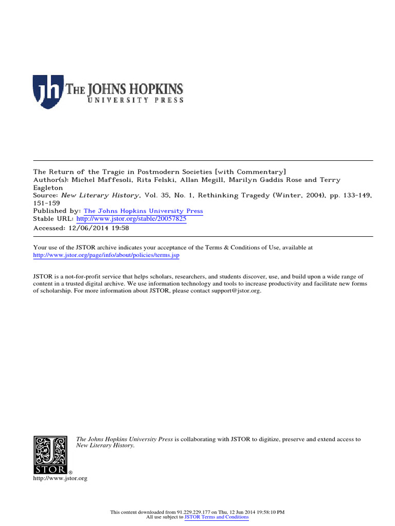 The Johns Hopkins University Press | PDF | Free Will | Destiny