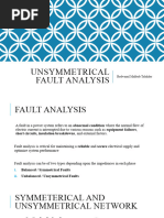 Unsymmetrical Fault Analysis