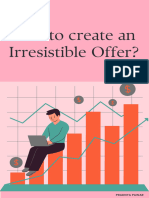 How To Create An Irresistible Offer