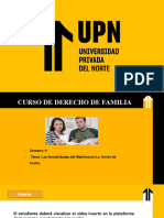 PPT.-Las Formalidades Del Matrimonio.-La Union de Hecho.-Semana 4-PG