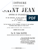 Histoire Du Grand Et Admirable Saint Jean