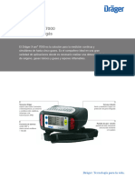 Dräger X-Am 7000 Detector Multigás