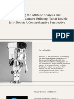 Attitude Analysis and Evaluation of Camera Based On Planar Double Joint Robot
