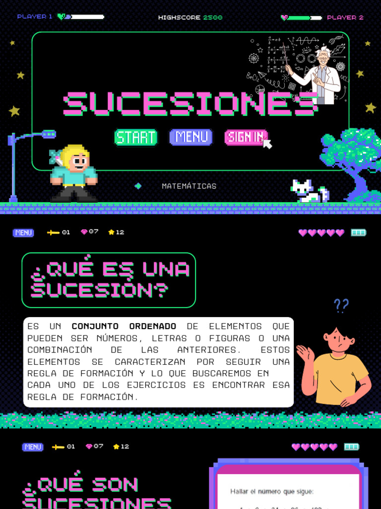 Sucesiones Matemáticas PDF Secuencia Matemáticas