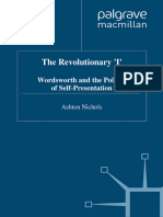 (Romanticism in Perspective - Texts, Cultures, Histories) Ashton Nichols (Auth.) - The Revolutionary - I - Wordsworth and The Politics of Self-Presentation-Palgrave Macmillan UK (1998)