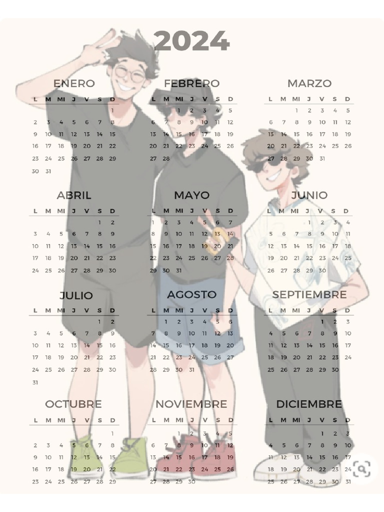 Calendario MSC 2024 PDF