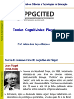 E - A - Parte V - A - PIAGET - Teorias Cognitivistas