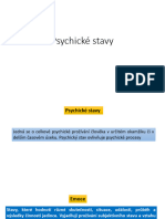 Psychické Stavy