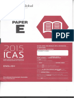 ICAS English E 2015