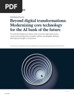 Beyond Digital Transformations Modernizing Core Technology For The Ai Bank of The Future