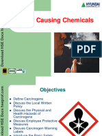 Cancer Causing Chemicals