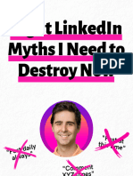 Eight LinkedIn Myths I Need To Destroy Now
