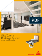 Sika Cavity Drainage Brochure 2021 Spread