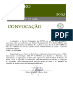 Convocação Outubro Crei