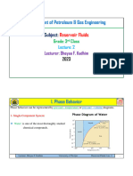 Reservoir Fluids - Lec2