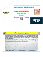 Reservoir Fluids - Lec3