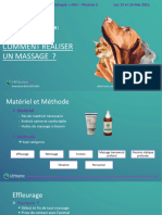 Comment Réaliser Un Massage