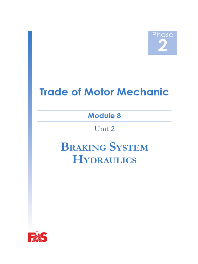 Braking System Hydraulics Overview | PDF | Brake | Vehicle Technology