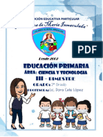 Ciencia y Tec. Iii Bim