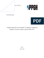 Castigar Sempre Foi Razão de Estado - Doutorado UFF