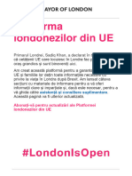 Eu Londoners Hub Romanian in Design Template