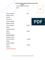 Datos Información Inicial II