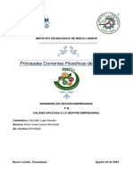 1.1 TAREA DEL SUBTEMA. Principales Corrientes Filosóficas de La Calidad