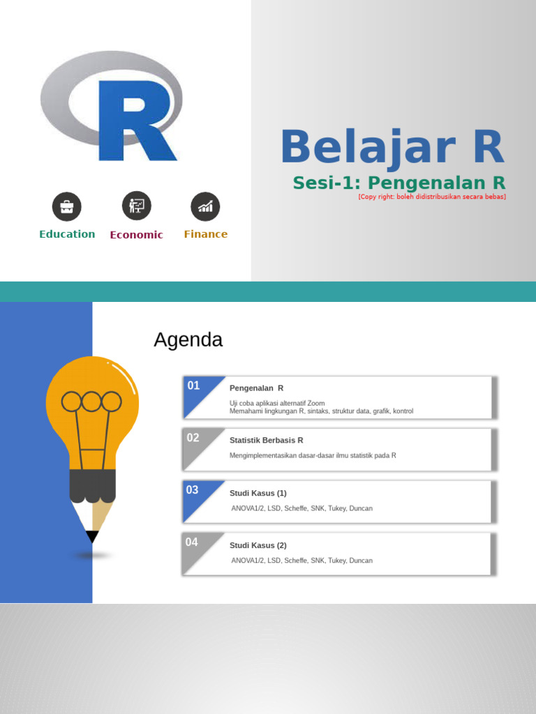 Pengenalan Bahasa Pemrograman R | PDF