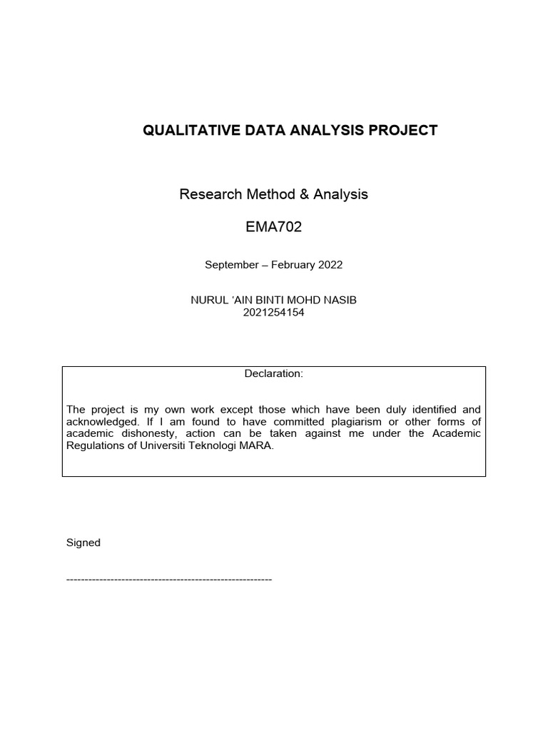 Qualitative Data Analysis (Covid-19) - Update 2512 | PDF | Computers