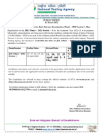 Jee Main Revised Dates