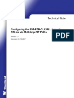 6 Configuring The SST-PFB-CLX