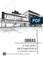 Cadernos Orientadores - Obras e Serviços de Engenharia E - Ou Arquitetura - Contratação Integrada - PGE - Paraná-2019