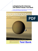 Horizons Exploring The Universe Enhanced 13th Edition Seeds Test Bank